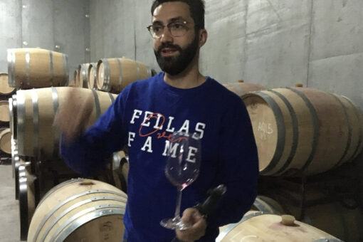 Juan Merayo im Fasslager