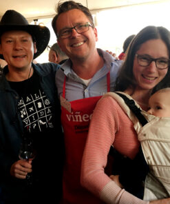 Auf unserer Weinprobe: Das erste Mala-Vida-Baby!