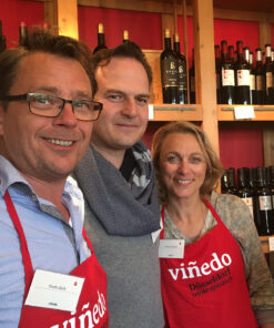 Guido, Galo, Gudrun auf unserer Weinprobe